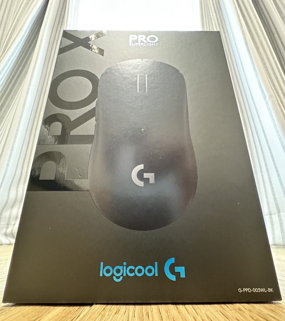 新品の Logicool G PRO X Superlight